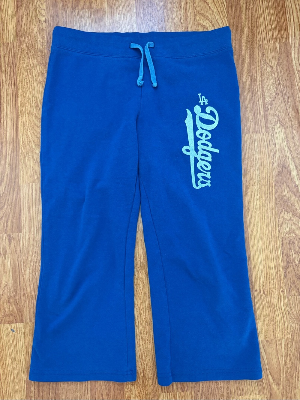 Dodgers Royal Blue crop pants Y2K